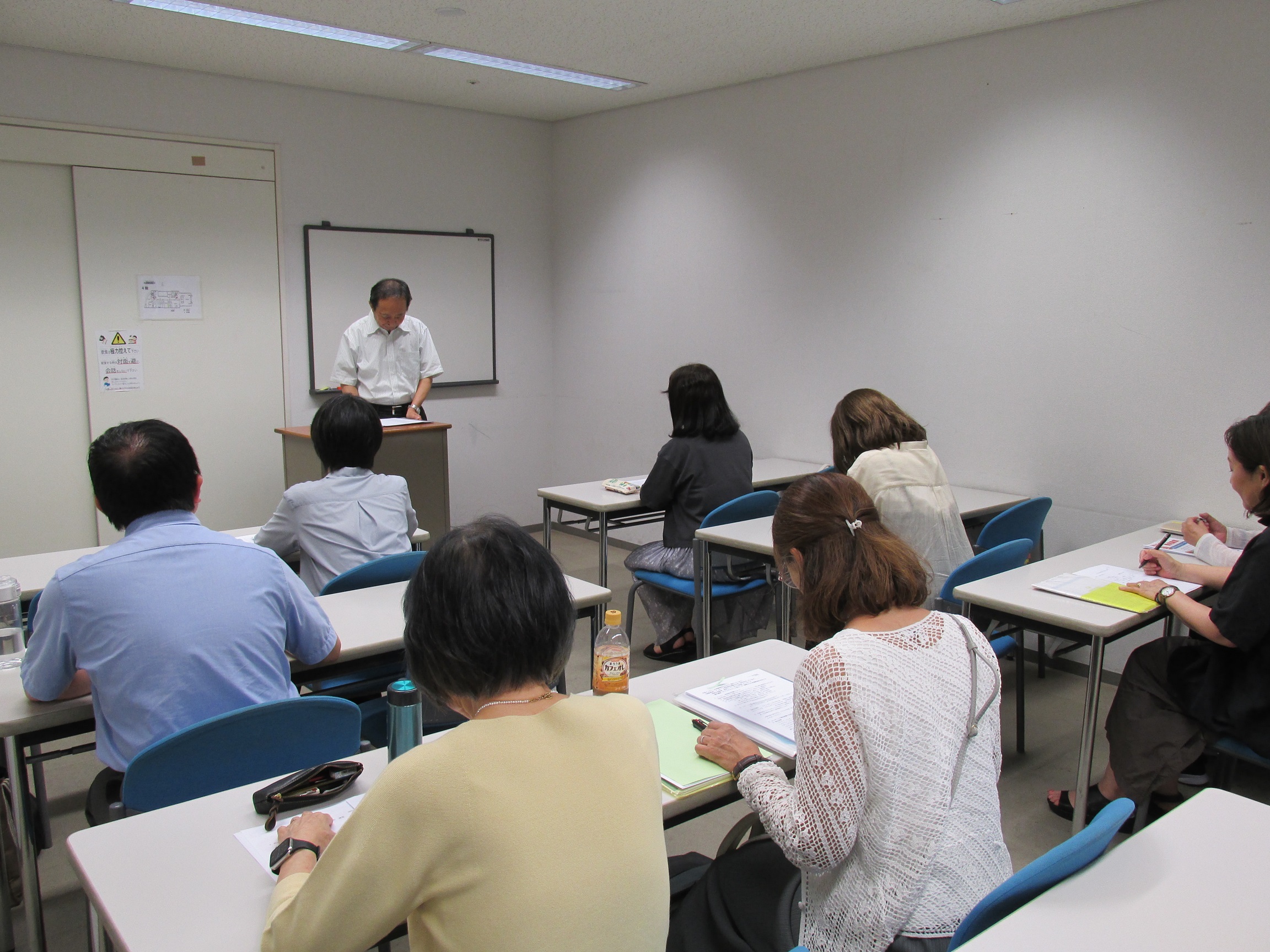 カウンセラー入門講座の受講風景